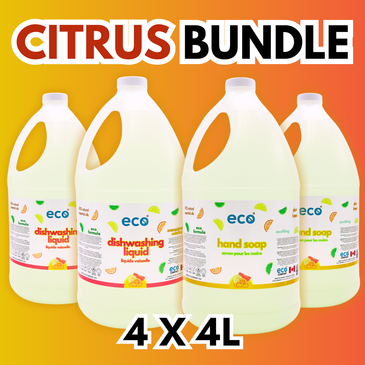 Citrus Bundle - 4x4L Hand Soap and Dish Soap