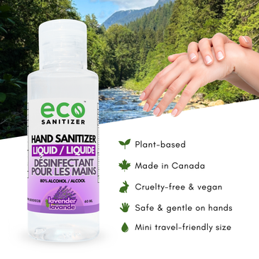 Hand Sanitizer Liquid - Lavender 60ml