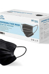 Non-Medical 3-Ply Face Mask (Adult) - Black (50pcs/box)