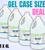 Case Size - Hand Sanitizer Gel - 4x4L
