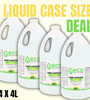 Case Size - Hand Sanitizer Liquid - 4x4L