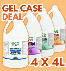 Scented Hand Sanitizer Gel - Assortment Case 4x4L