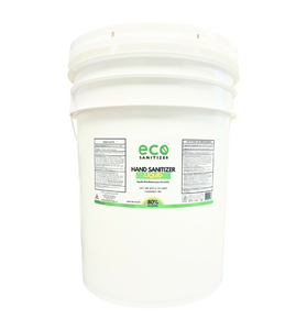 Canada wholesale bulk hand sanitizer liquid in a 20 liter pail, perfect for sanitizer refills and as a sanitizer spray.
