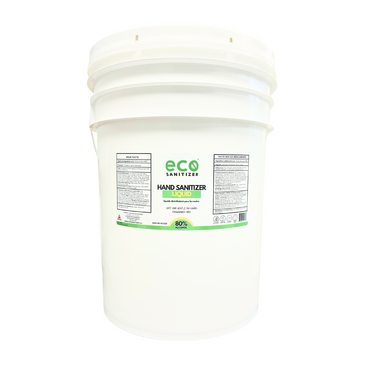 Canada wholesale bulk hand sanitizer liquid in a 20 liter pail, perfect for sanitizer refills and as a sanitizer spray.