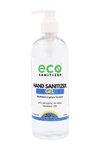 Canada wholesale bulk hand sanitizer gel in a 500mL bottle, suitable as a sanitizer refill for travel bottles.
