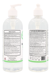 Eco Sanitizer's hand sanitizer liquid with plant-based ingredients.