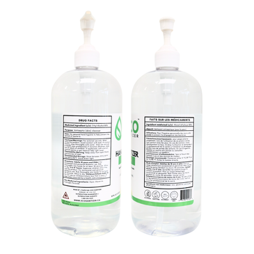 Canada wholesale bulk hand sanitizer liquid in a 946 mL bottle, perfect for hand sanitizer refills and as a sanitizer spray. 
