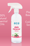 This eco-friendly fabric stain remover is colour safe, has plant-based ingredients, and is scented with 100% natural essential oils.
