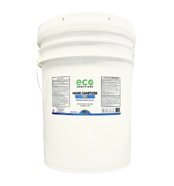 Canada wholesale bulk hand sanitizer gel in a 20 liter pail, perfect for sanitizer refills.
