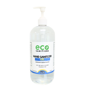 Canada wholesale bulk hand sanitizer gel in a 946 mL bottle, perfect for travel hand sanitizer refills. 