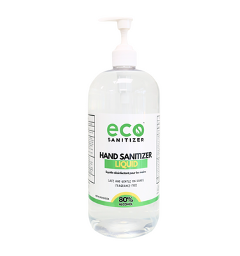 Canada wholesale bulk hand sanitizer liquid in a 946 mL bottle, perfect for hand sanitizer refills and as a sanitizer spray. 