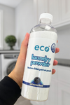 Eco-friendly laundry powder in unscented, for sustainable home cleaning and green living.