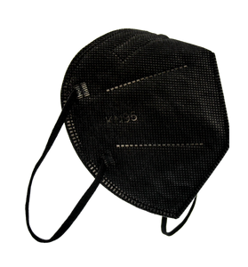 KN95 Dome Style (Adult) - Black (10/box)