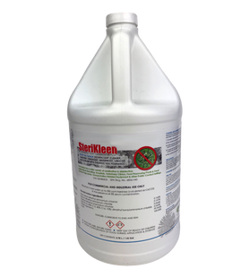 SteriKleen 1 gallon jug bulk disinfectant cleaner. Made in Canada. Fragrance and alcohol-free.